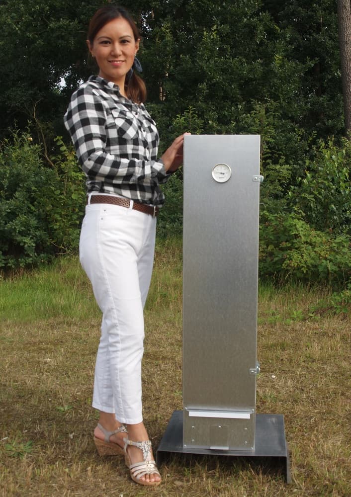 SMOKI Aal-Räucherofen 110x25x25cm (einwandig), Bild 4