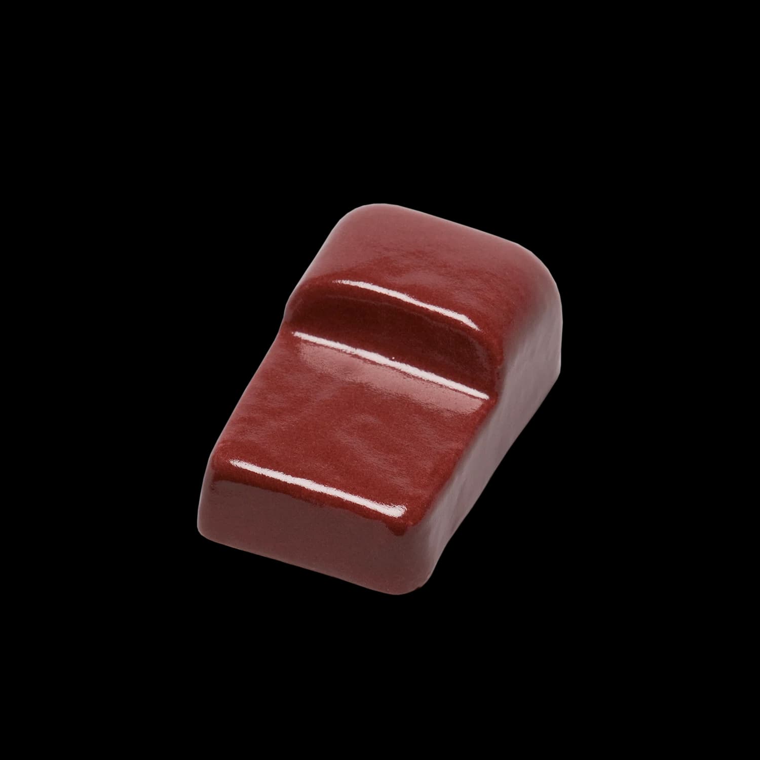 MONOLITH Keramikfüßchen rot