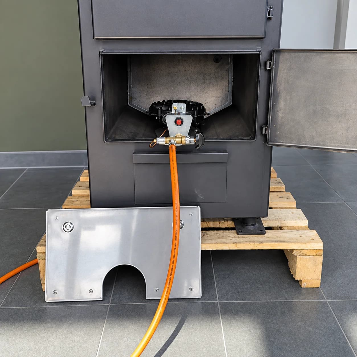 Gaskocher 7,5kW für Profi-Räucherofen