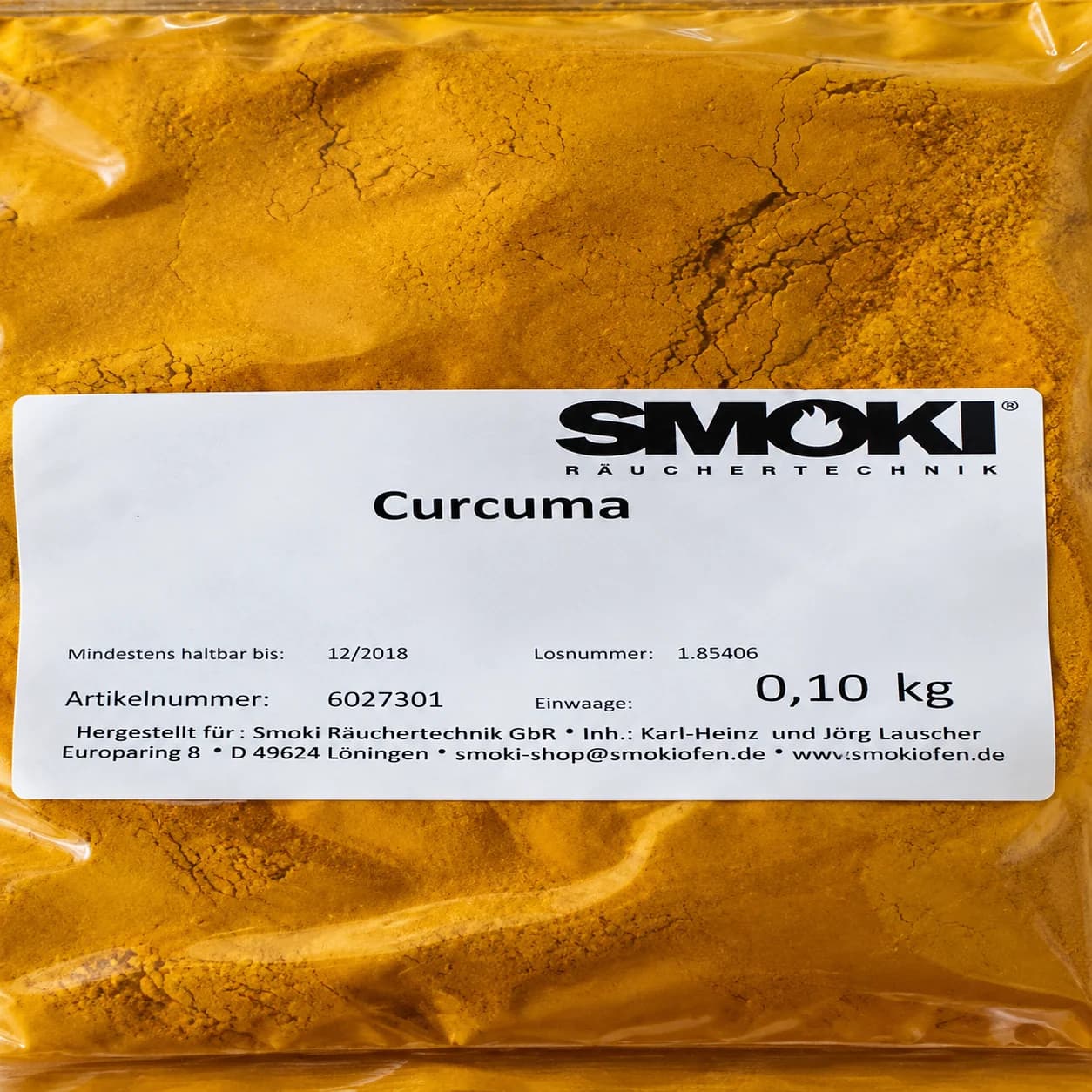 Kurkuma, gemahlen (100 g)
