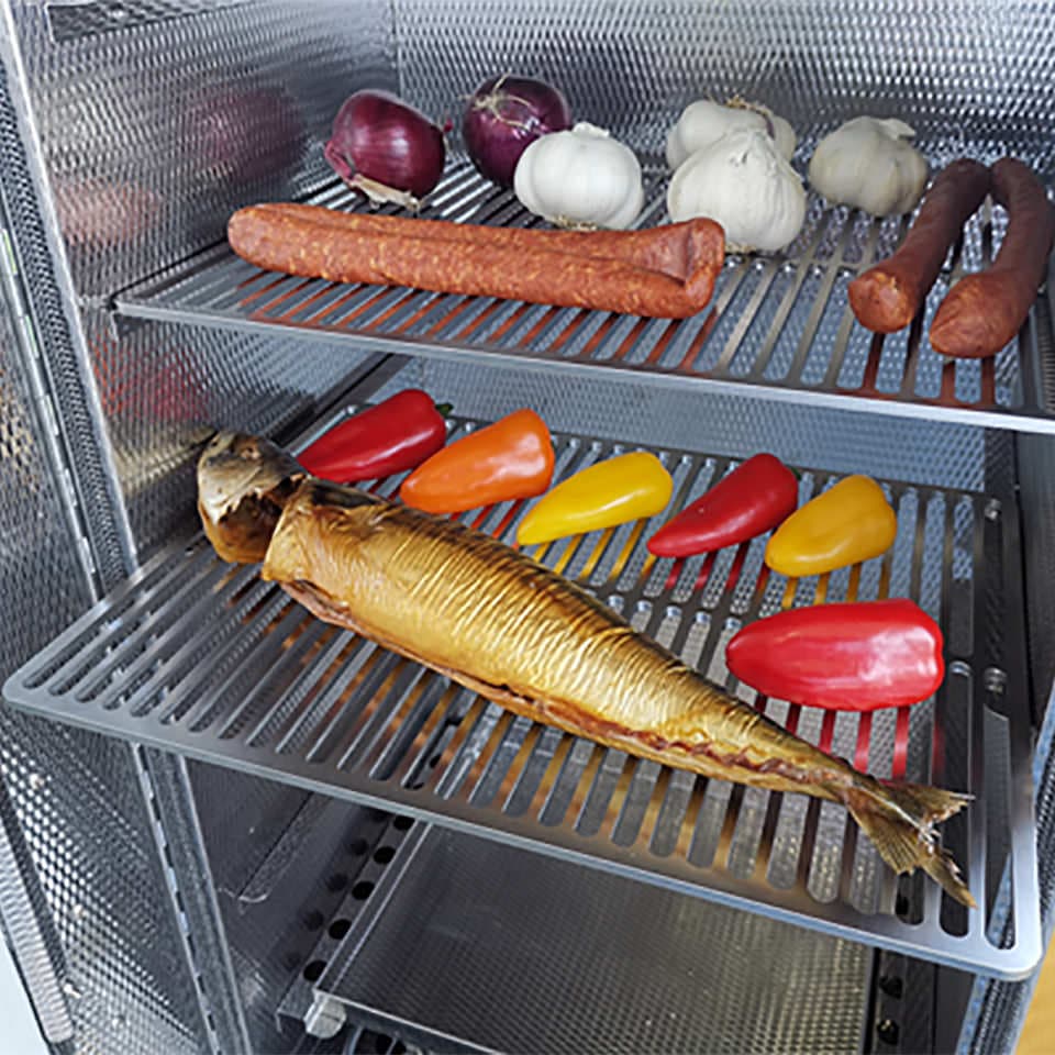 Grillrost 34x25 cm aus 1.4301 V2A-Edelstahl (gelasert)