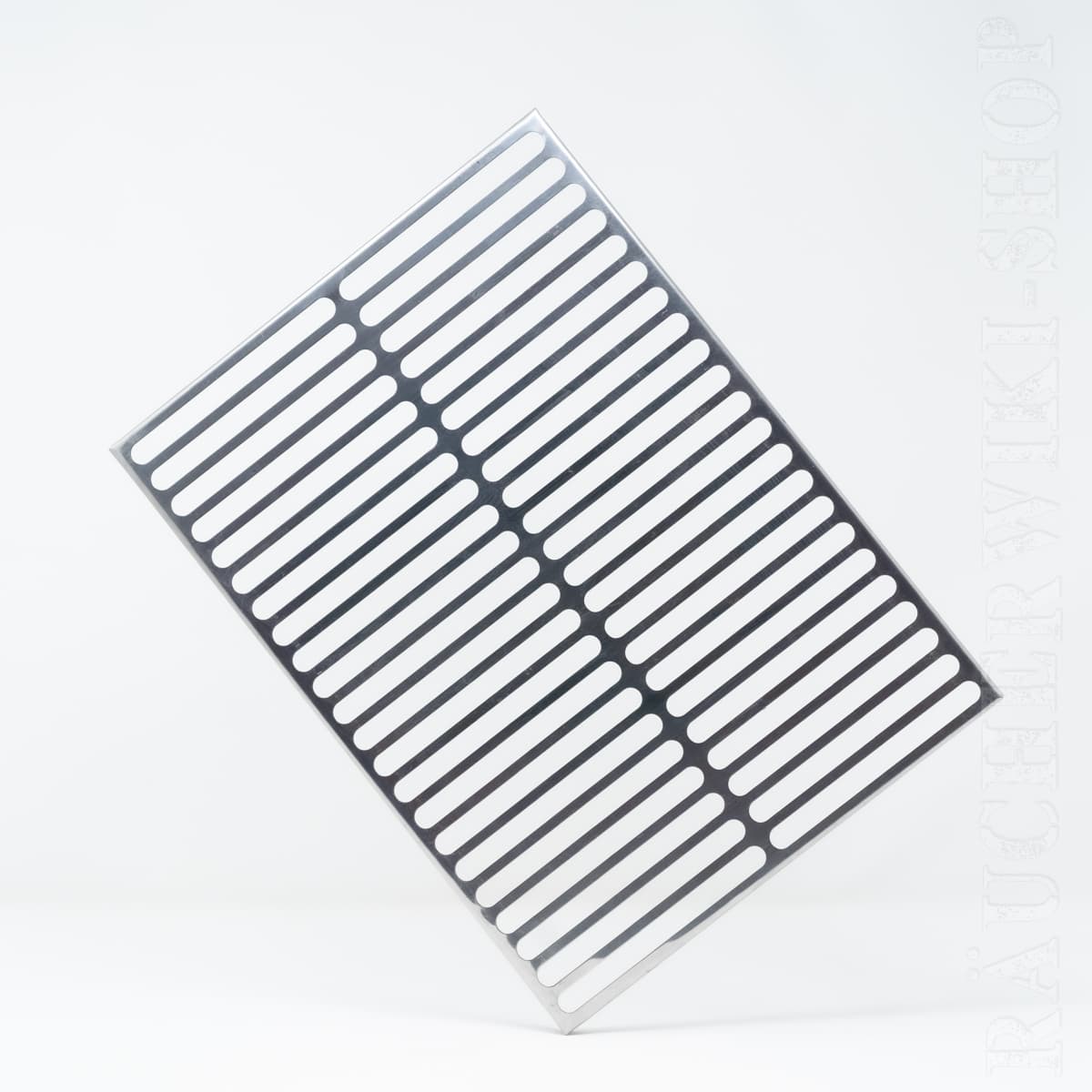 Flachrost 34x25 cm mit Kantrahmen (Edelstahl)